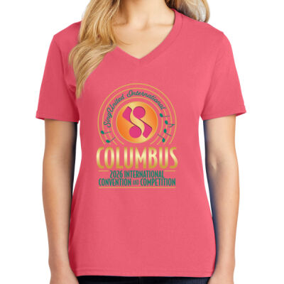 Teal Women's V-neck Thumbnail