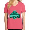 Cotton Women's V-neck Tee sing united test Thumbnail