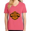 Cotton Women's V-neck Tee sing united test Thumbnail