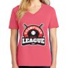Cotton Women's V-neck Tee sing united test Thumbnail