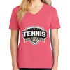 Cotton Women's V-neck Tee sing united test Thumbnail