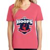 Cotton Women's V-neck Tee sing united test Thumbnail