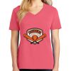 Cotton Women's V-neck Tee sing united test Thumbnail