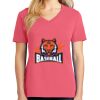 Cotton Women's V-neck Tee sing united test Thumbnail