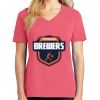 Cotton Women's V-neck Tee sing united test Thumbnail