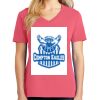Cotton Women's V-neck Tee sing united test Thumbnail