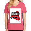 Cotton Women's V-neck Tee sing united test Thumbnail
