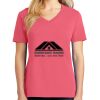Cotton Women's V-neck Tee sing united test Thumbnail