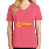 Cotton Women's V-neck Tee sing united test Thumbnail