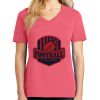 Cotton Women's V-neck Tee sing united test Thumbnail