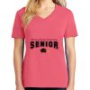 Cotton Women's V-neck Tee sing united test Thumbnail