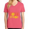 Cotton Women's V-neck Tee sing united test Thumbnail