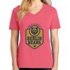 Cotton Women's V-neck Tee sing united test Thumbnail