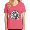 Cotton Women's V-neck Tee sing united test Thumbnail