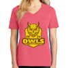 Cotton Women's V-neck Tee sing united test Thumbnail