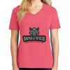 Cotton Women's V-neck Tee sing united test Thumbnail