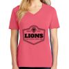 Cotton Women's V-neck Tee sing united test Thumbnail