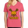 Cotton Women's V-neck Tee sing united test Thumbnail