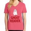 Cotton Women's V-neck Tee sing united test Thumbnail