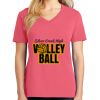 Cotton Women's V-neck Tee sing united test Thumbnail