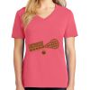Cotton Women's V-neck Tee sing united test Thumbnail