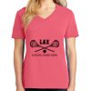 Cotton Women's V-neck Tee sing united test Thumbnail