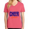 Cotton Women's V-neck Tee sing united test Thumbnail