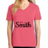 Cotton Women's V-neck Tee sing united test Thumbnail