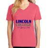 Cotton Women's V-neck Tee sing united test Thumbnail