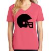 Cotton Women's V-neck Tee sing united test Thumbnail