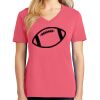 Cotton Women's V-neck Tee sing united test Thumbnail