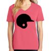 Cotton Women's V-neck Tee sing united test Thumbnail