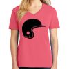 Cotton Women's V-neck Tee sing united test Thumbnail