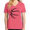 Cotton Women's V-neck Tee sing united test Thumbnail