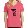 Cotton Women's V-neck Tee sing united test Thumbnail