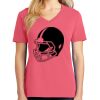 Cotton Women's V-neck Tee sing united test Thumbnail