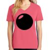 Cotton Women's V-neck Tee sing united test Thumbnail