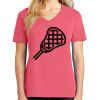 Cotton Women's V-neck Tee sing united test Thumbnail