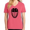 Cotton Women's V-neck Tee sing united test Thumbnail