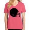 Cotton Women's V-neck Tee sing united test Thumbnail