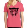 Cotton Women's V-neck Tee sing united test Thumbnail