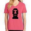 Cotton Women's V-neck Tee sing united test Thumbnail