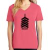 Cotton Women's V-neck Tee sing united test Thumbnail