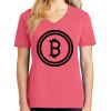 Cotton Women's V-neck Tee sing united test Thumbnail