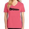 Cotton Women's V-neck Tee sing united test Thumbnail