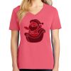 Cotton Women's V-neck Tee sing united test Thumbnail