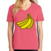 Cotton Women's V-neck Tee sing united test Thumbnail