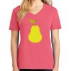 Cotton Women's V-neck Tee sing united test Thumbnail