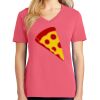 Cotton Women's V-neck Tee sing united test Thumbnail