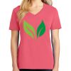 Cotton Women's V-neck Tee sing united test Thumbnail